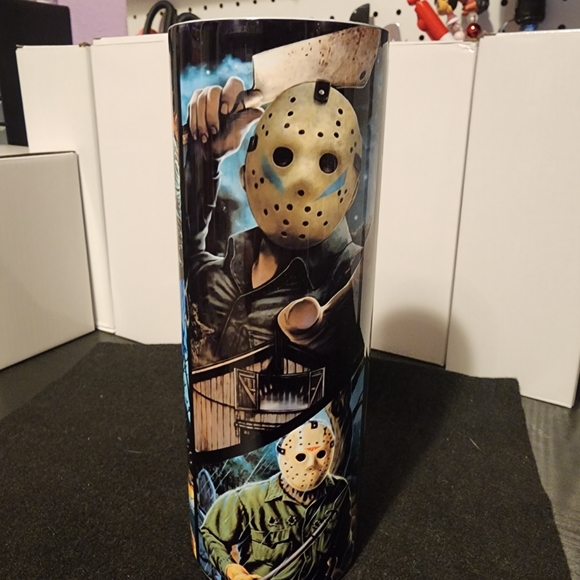Horror Jason 20oz tumbler - Picture 2 of 3